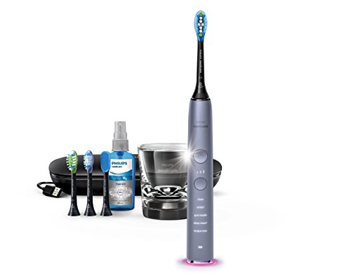 Philips Sonicare DiamondClean Smart Schallzahnbürste HX9924/43 mit 5 Putzprogrammen, 3...