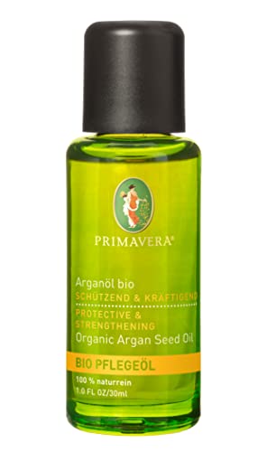 PRIMAVERA Pflegeöl Arganöl bio 30 ml - Naturkosmetik, Pflanzenöl, Anti-Aging - trockene Haut - vegan