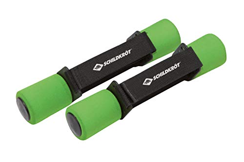 Schildkröt Soft Hantel Set, 2 x 0,5 kg, Schwarz-Anthrazit, in Tragetasche, 960008
