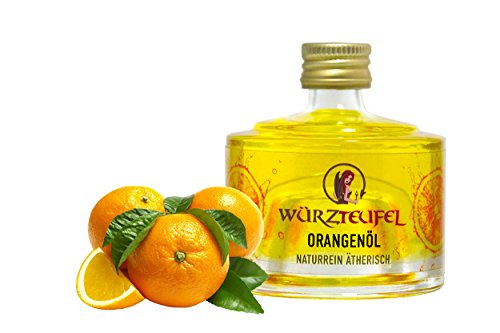 Orangenöl , Apfelsinenöl, Zitrusöl aus Brasilien. NATURREIN, ÄTHERISCH. Wasserdampfdestillation. Fläschchen 40 ml.