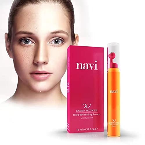 Navi gesichtspflege Ultra-Whitening Vitamin C Serum (30%), gegen Altersflecken und dunkle Augenringe,pigmentflecken entferner,retinol serum,sommersprossen stift,hautaufhellung,(15 ml)