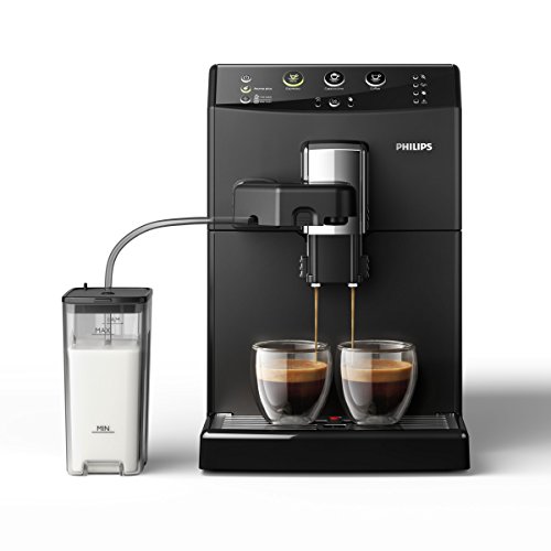 Philips HD8829/01 3000 Serie Kaffeevollautomat, Cappuccino auf Knopfdruck, schwarz