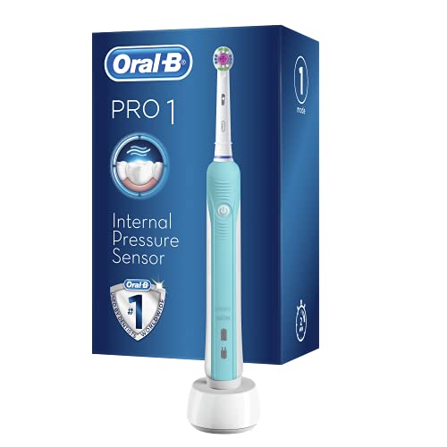 Oral-B Pro 600 White and Clean Electric Rechargeable Toothbrush Powered by Braun by Oral-B