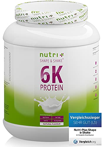 PROTEINPULVER Neutral 1kg - 85% Eiweiß - deutsche Herstellung - zuckerfrei + fettfrei - Nutri-Plus...