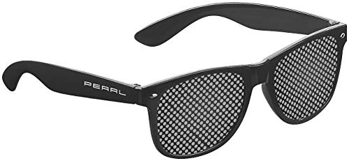 Gitter-Brille mit faltbaren Bügeln Form B Raster-Brille/Loch-Brille für Augen-Training und Entspannung im 2er Set