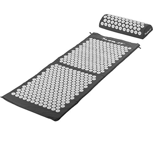 Movit XXL Akupressur-Set »ZHIYA« inkl. Akupressurmatte (130x50x2,5cm) & Kissen (44x17x8,5cm), TÜV SÜD schadstoffgeprüft, Bezug 100% Baumwolle mit 16.104 ABS Dornen, 10 Farben, Massagematte