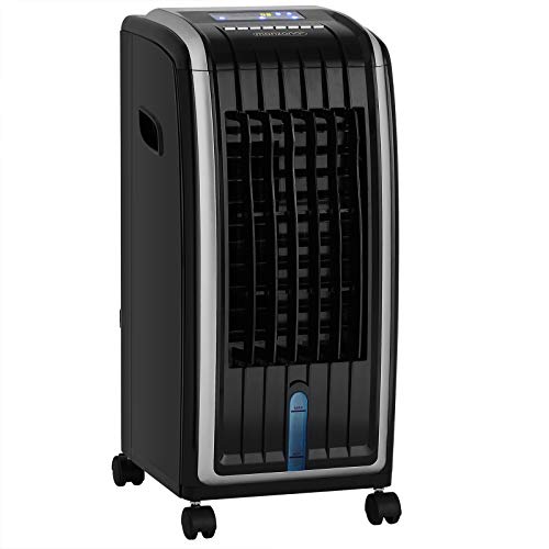 MONZANA Aircooler 4in1 5L Tank Timer Luftkühler Klimagerät Ionisator LED Display Mobil Luftbefeuchter Ventilator