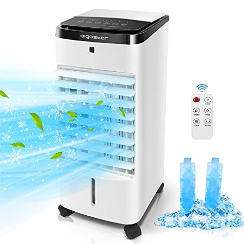 Aigostar Mobiler Luftkühler 4-in-1 Ventilator...