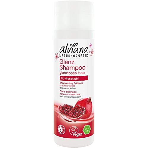 Alviana Naturkosmetik Glanz Shampoo Bio-Granatapfel, 200ml