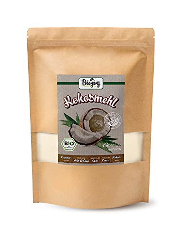 Biojoy BIO-Kokosmehl, teilentölt & ohne Zucker, low-carb & keto geeignet (1 kg)