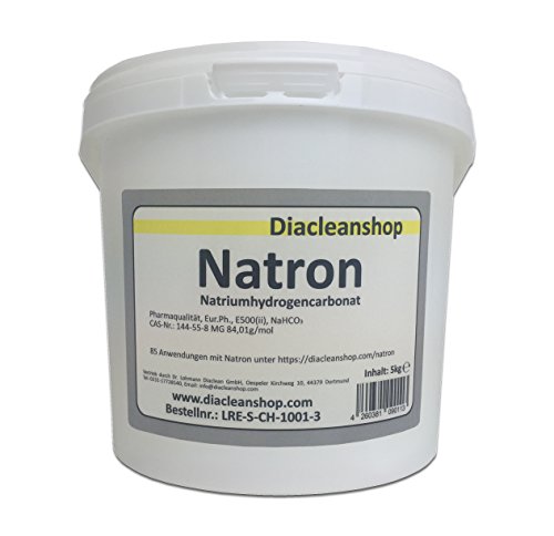 Natron 5 kg Pulver in pharmazeutischer Qualität - Natriumhydrogencarbonat (E500ii)