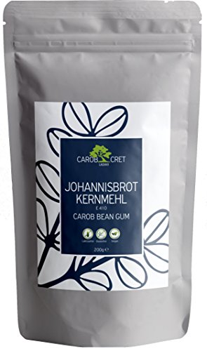 Carob Johannisbrotkernmehl E410 Low Carb - Premium A175 Qualität - 200gr