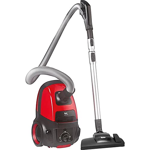 Fakir Air WAVE Prestige TS 2400 / Bodenstaubsauger mit Beutel, Allergiker-geeignet, niedriger Stromverbrauch, ULPA 15 Filter, 4,5l Staubbeutelvolumen, sehr leise – 500 Watt