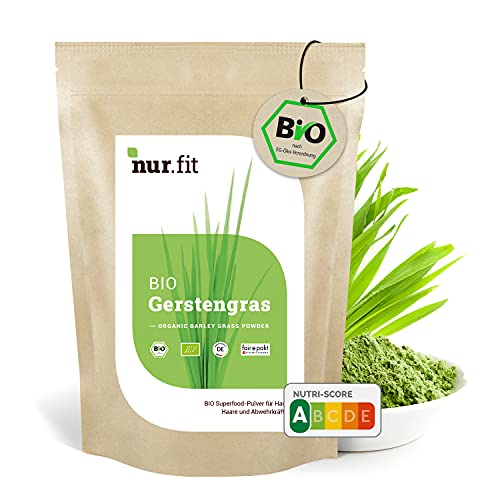 Nurafit BIO Gerstengras Pulver 1kg