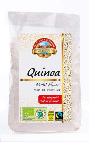 Bio Fairtrade Quinoa-Mehl 6x300g – glutenfrei – Royal-Quinoa – aus Bolivien – 1,8kg