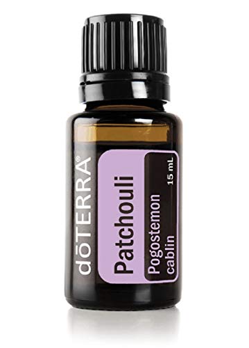 DoTerra Patchouli Essential Oil 15 ml, Pogostemon cablin by doTERRA (English Manual)