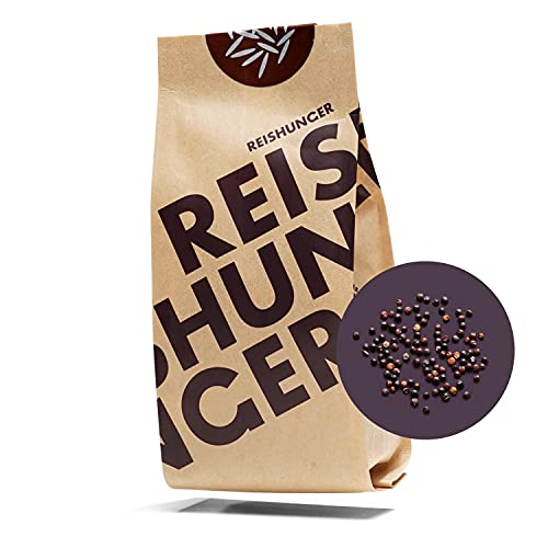 Reishunger Schwarze BIO Quinoa (600g) - Quelle von Proteinen und Ballaststoffen - In vielen Sorten und Gebindegrößen verfügbar