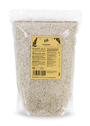 KoRo - Bio Quinoa Weiß 2 kg - Glutenfreies Getreide aus kontrolliert biologischem Anbau - 100 % Naturbelassen