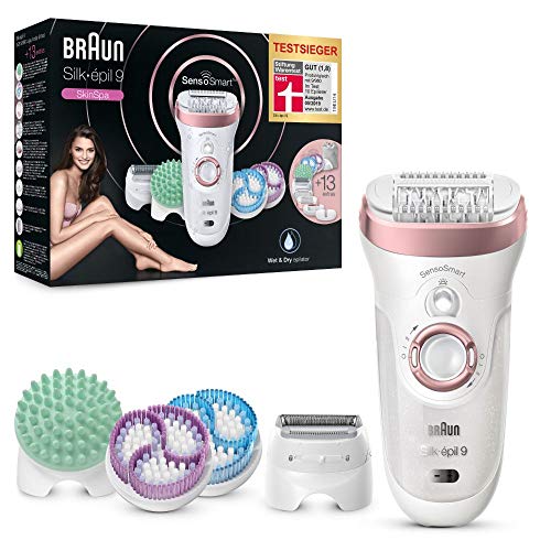 Braun Silk épil 9 wet & dry Epilierer mit 13 Extras