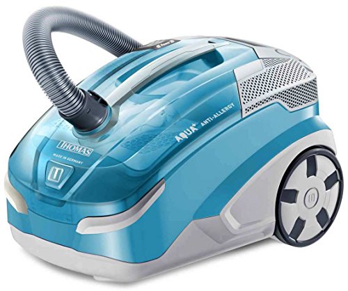 Thomas 786522 Aqua+ Anti-Allergy Allergikerstaubsauger, 1.8 liters, Bleue Turquoise/gris Clair