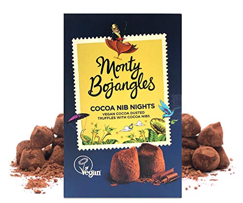 Monty Bojangles Nib Nights Vegane Kakao bestäubte Pralinen
