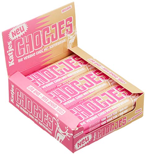 Katjes Chocjes Original - Die erste vegane 'Schokolade' mit Haferdrink - cool ohne Kuh, 15er Pack (15 x 50 g)