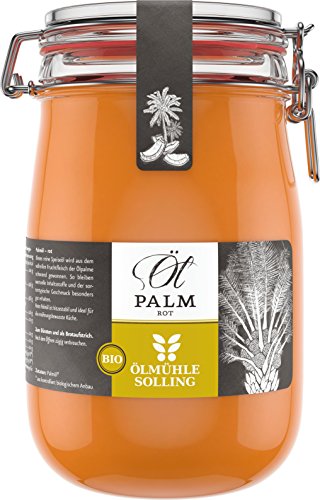 Ölmühle Solling Bio Palmöl im Bügelglas, 1000 ml
