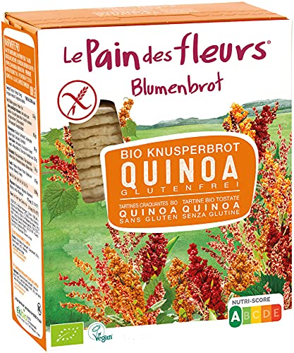 Blumenbrot Knusprige Bio Quinoa-Schnitten (6 x 150 gr)