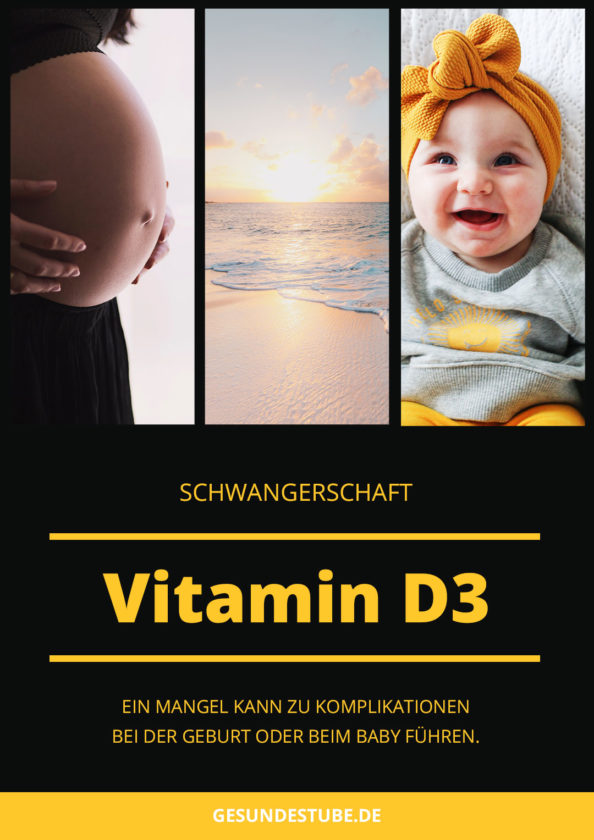 Ein Mangel an Vitamin D3 kann zu Komplikationen in der Schwangerschaft führen.